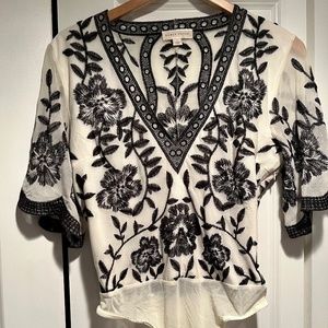 VICI- Black and White Body Suit